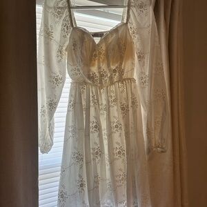 SO White Lace Dress